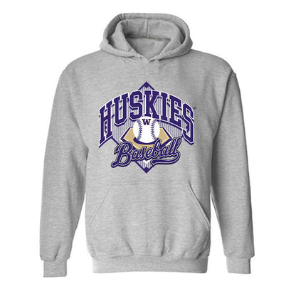 Washington - NCAA Baseball : Aidan Dougherty - Sports Shersey Hooded Sweatshirt-0