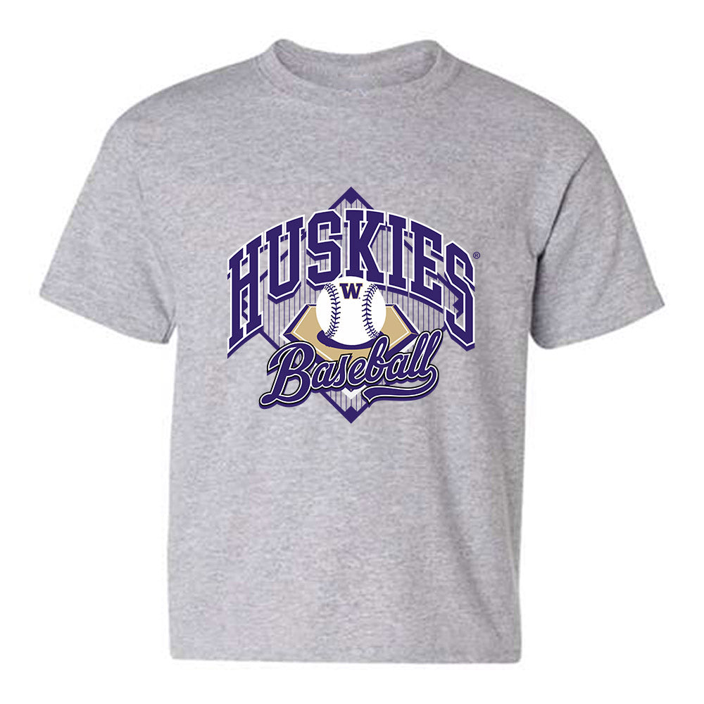 Washington - NCAA Baseball : Cooper McBride - Sports Shersey Youth T-Shirt-0
