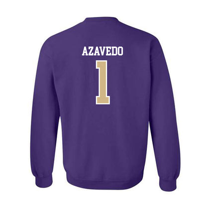 Washington - NCAA Women's Volleyball : Addy Azavedo - Sports Shersey Crewneck Sweatshirt-1