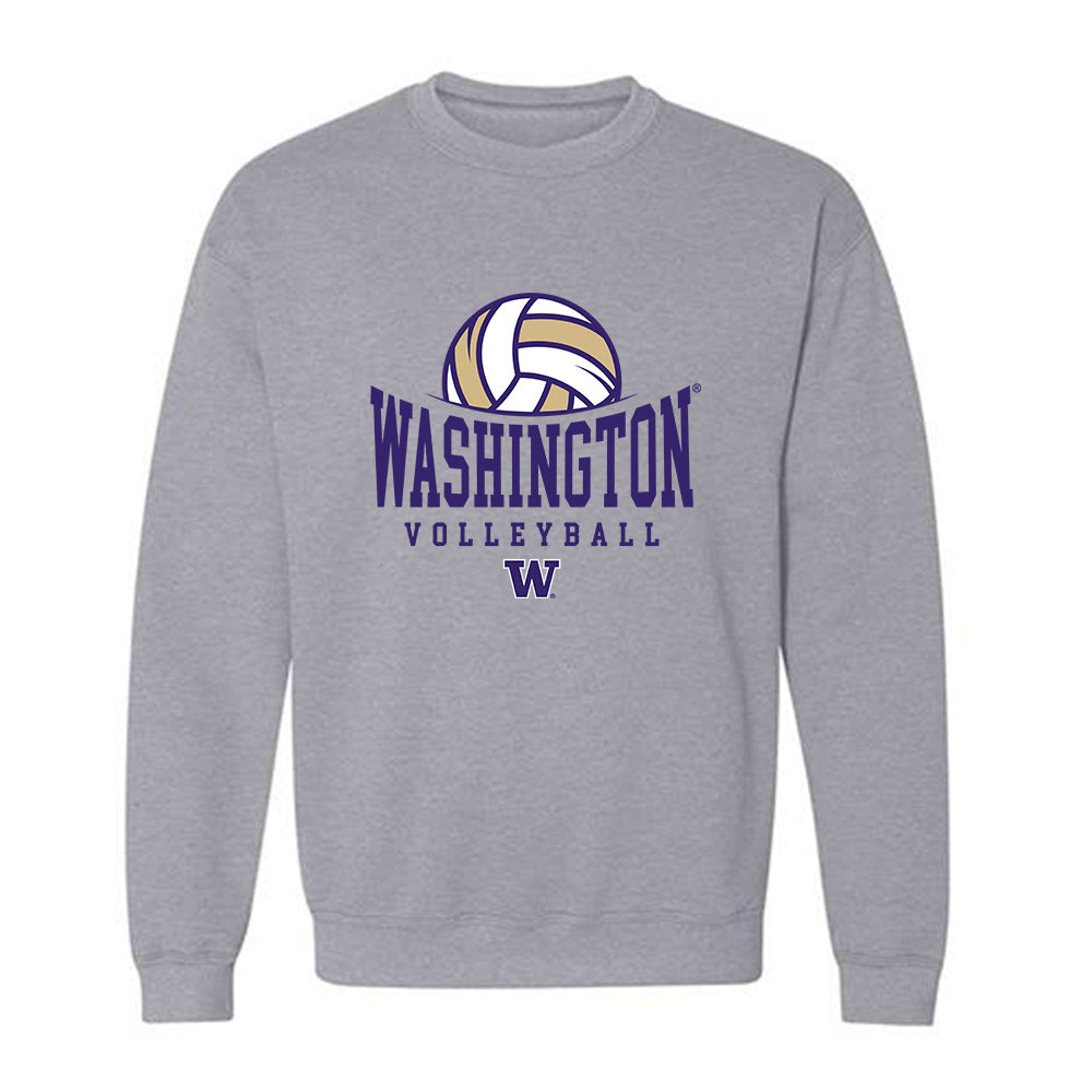 Washington - NCAA Women's Volleyball : Kylie Kleckner - Sports Shersey Crewneck Sweatshirt-0