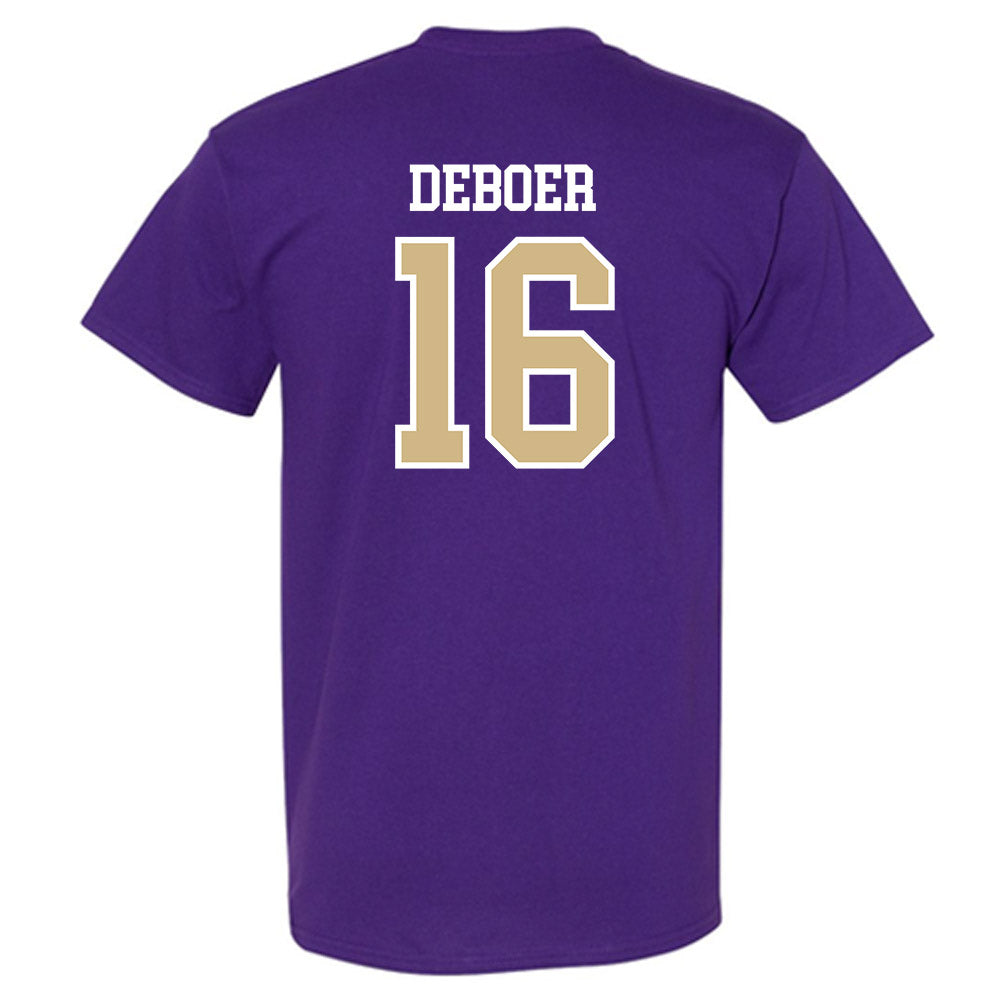 Washington - NCAA Softball : Alexis DeBoer - Sports Shersey T-Shirt-1