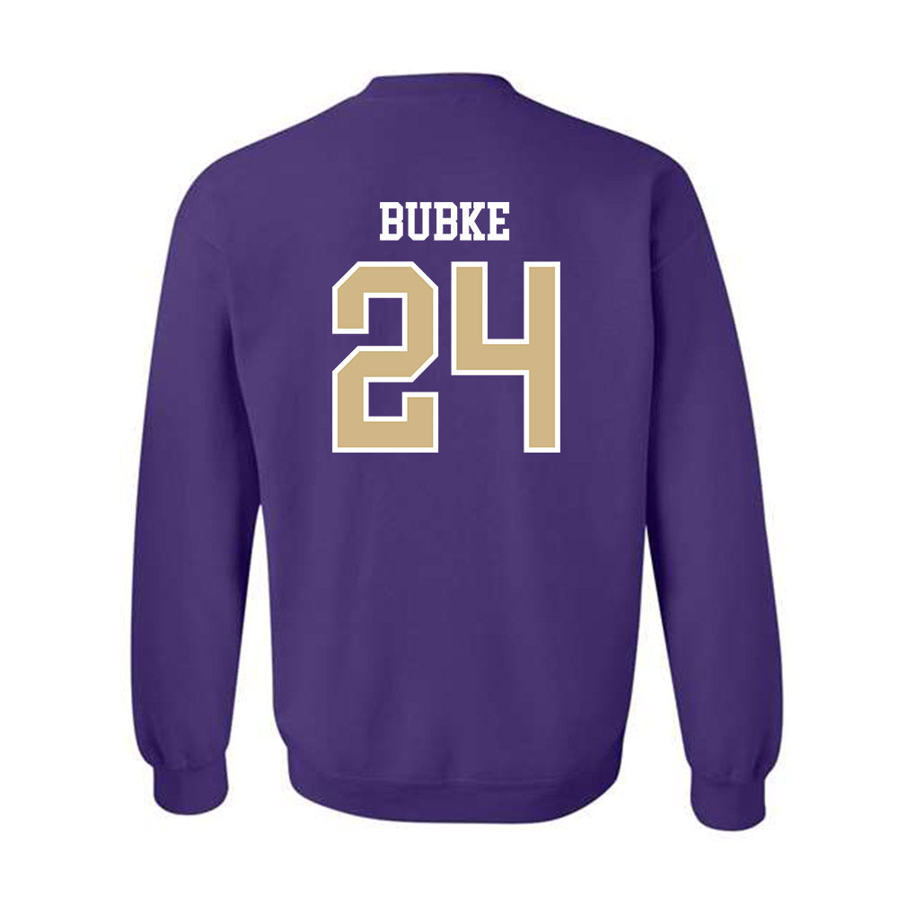 Washington - NCAA Softball : Jade Bubke - Sports Shersey Crewneck Sweatshirt-1