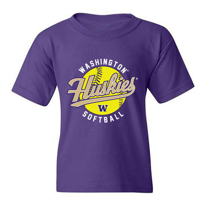 Washington - NCAA Softball : Ally Hetzel - Sports Shersey Youth T-Shirt-0