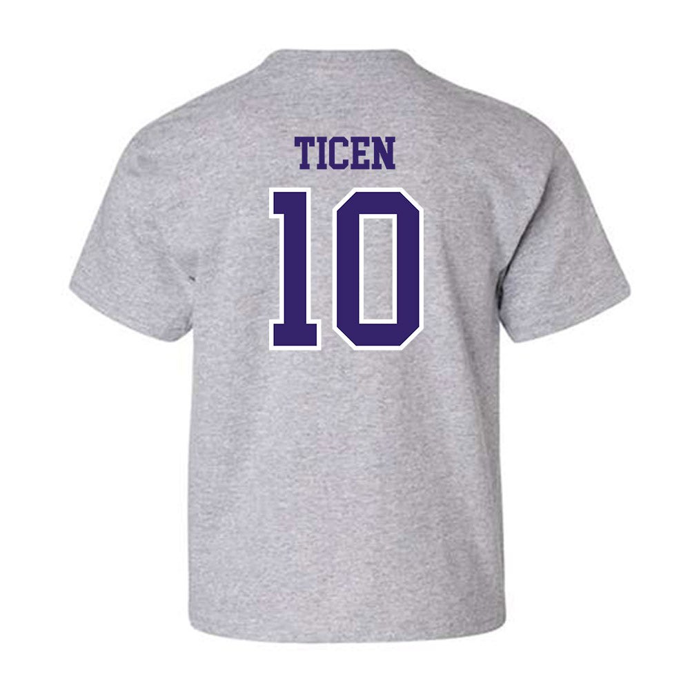 Washington - NCAA Softball : Annika Ticen - Sports Shersey Youth T-Shirt-1