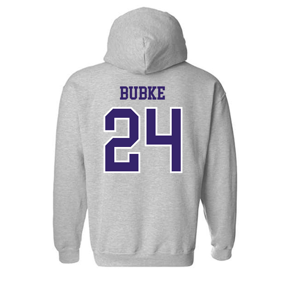 Washington - NCAA Softball : Jade Bubke - Sports Shersey Hooded Sweatshirt-1