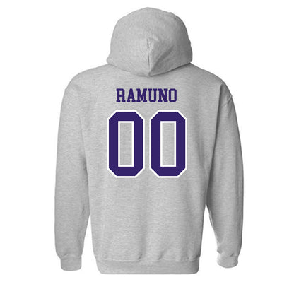 Washington - NCAA Softball : Sophia Ramuno - Sports Shersey Hooded Sweatshirt-1