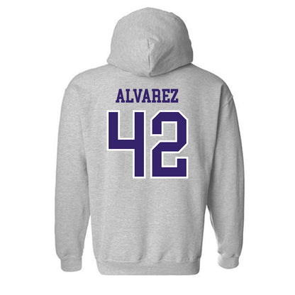 Washington - NCAA Softball : Giselle Alvarez - Sports Shersey Hooded Sweatshirt-1