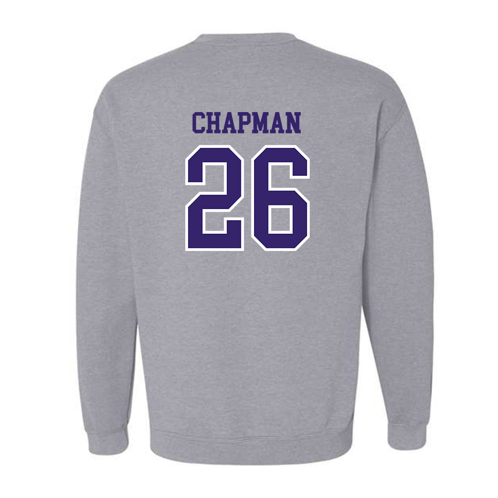 Washington - NCAA Softball : Scarlette Chapman - Sports Shersey Crewneck Sweatshirt-1