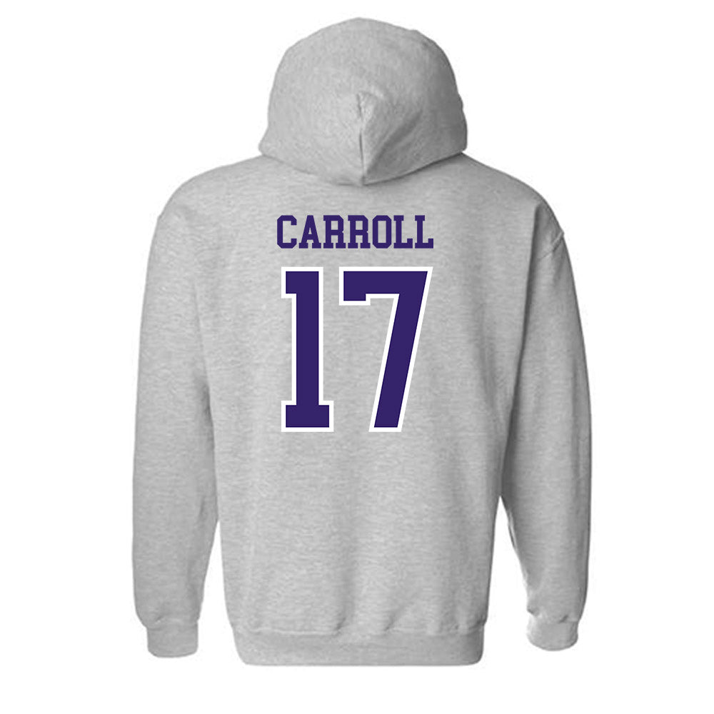 Washington - NCAA Softball : Ava Carroll - Sports Shersey Hooded Sweatshirt-1
