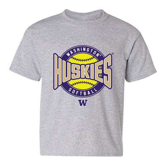 Washington - NCAA Softball : Annika Ticen - Sports Shersey Youth T-Shirt-0