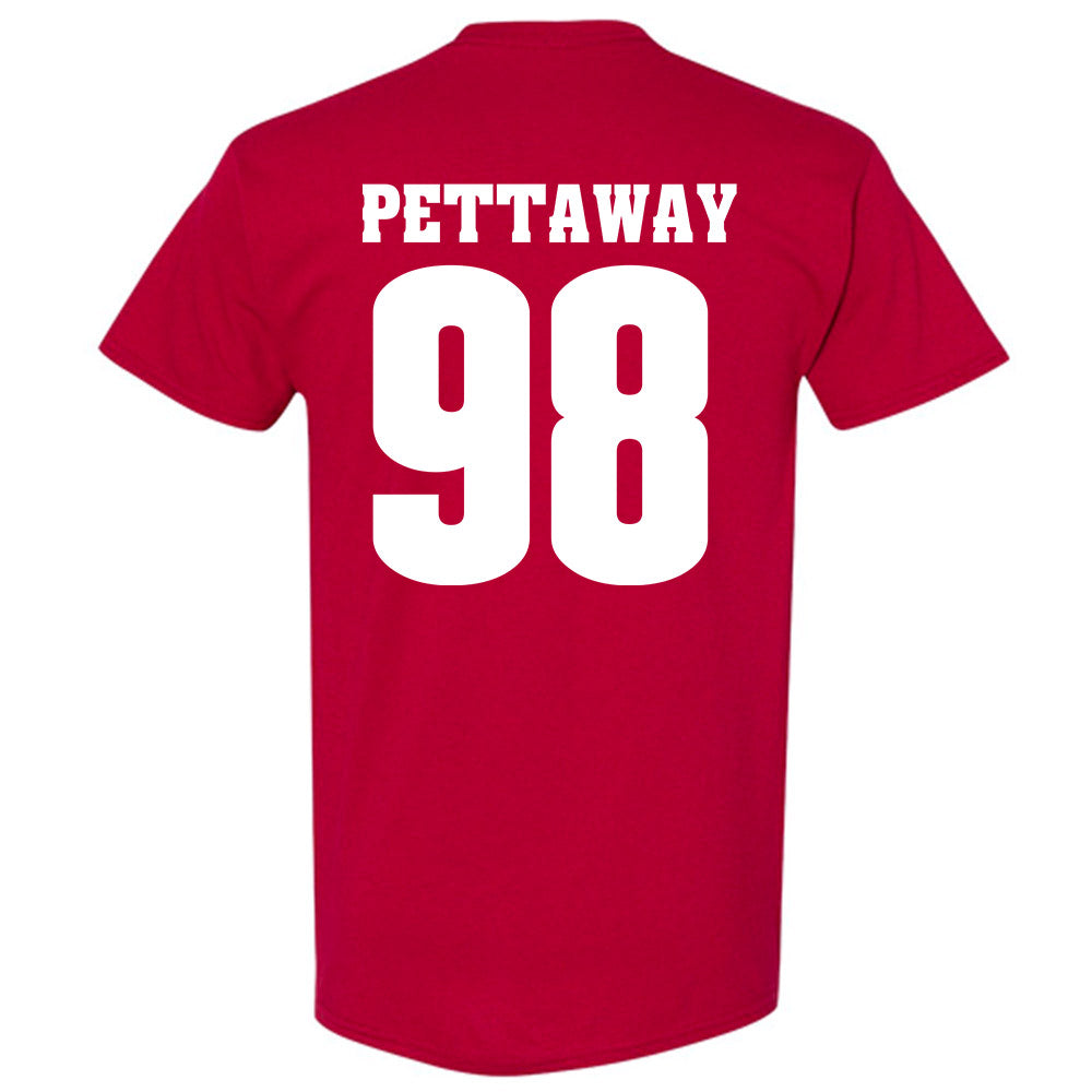 Wisconsin - NCAA Football : Torin Pettaway - Sports Shersey T-Shirt-1