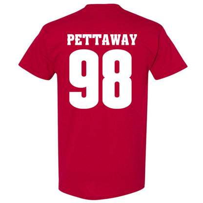 Wisconsin - NCAA Football : Torin Pettaway - Sports Shersey T-Shirt-1