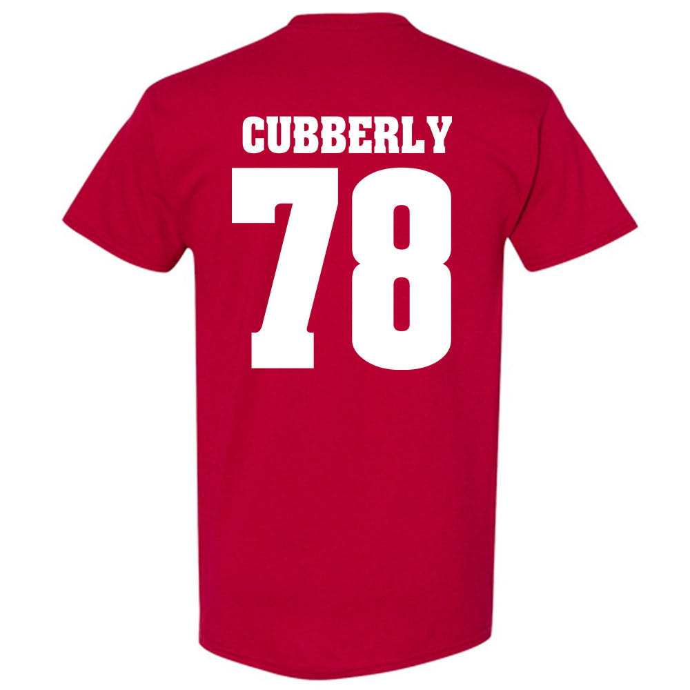 Wisconsin - NCAA Football : Colin Cubberly - Sports Shersey T-Shirt-1