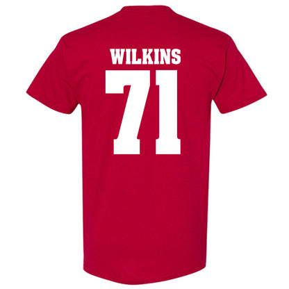 Wisconsin - NCAA Football : Pj Wilkins - Sports Shersey T-Shirt-1