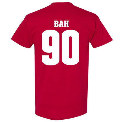 Wisconsin - NCAA Football : Djidjou Bah - Sports Shersey T-Shirt-1