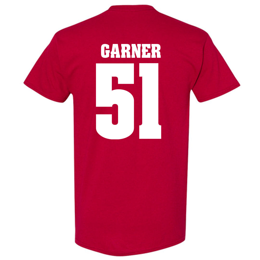 Wisconsin - NCAA Football : Micheal Garner - Sports Shersey T-Shirt-1