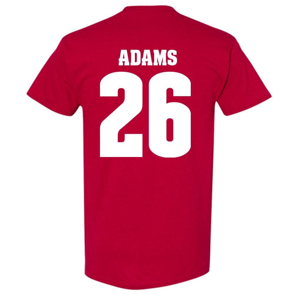 Wisconsin - NCAA Football : Eli Adams - Sports Shersey T-Shirt-1