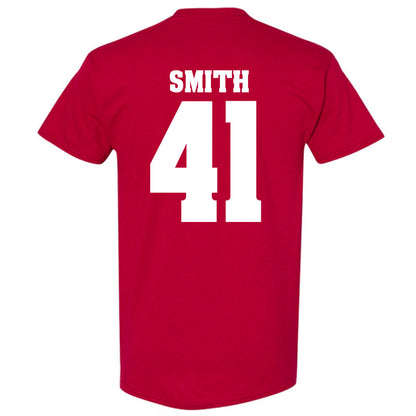 Wisconsin - NCAA Football : McCoy Smith - Sports Shersey T-Shirt-1