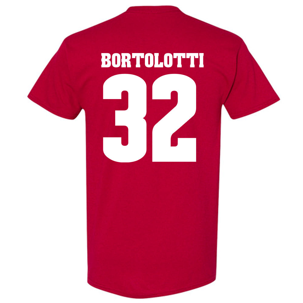 Wisconsin - NCAA Football : Harrison Bortolotti - Sports Shersey T-Shirt-1