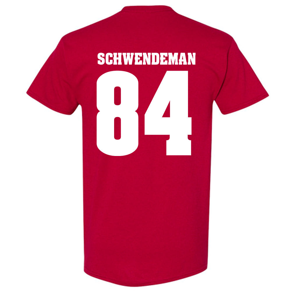 Wisconsin - NCAA Football : Ryan Schwendeman - Sports Shersey T-Shirt-1