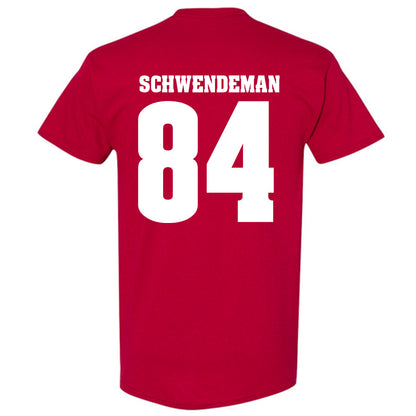Wisconsin - NCAA Football : Ryan Schwendeman - Sports Shersey T-Shirt-1
