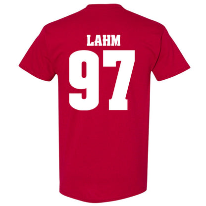 Wisconsin - NCAA Football : Gavin Lahm - Sports Shersey T-Shirt-1