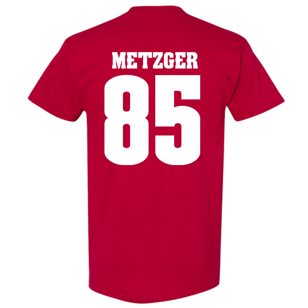 Wisconsin - NCAA Football : Hayden Metzger - Sports Shersey T-Shirt-1