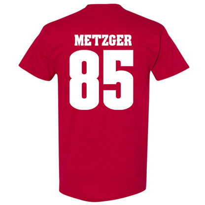 Wisconsin - NCAA Football : Hayden Metzger - Sports Shersey T-Shirt-1