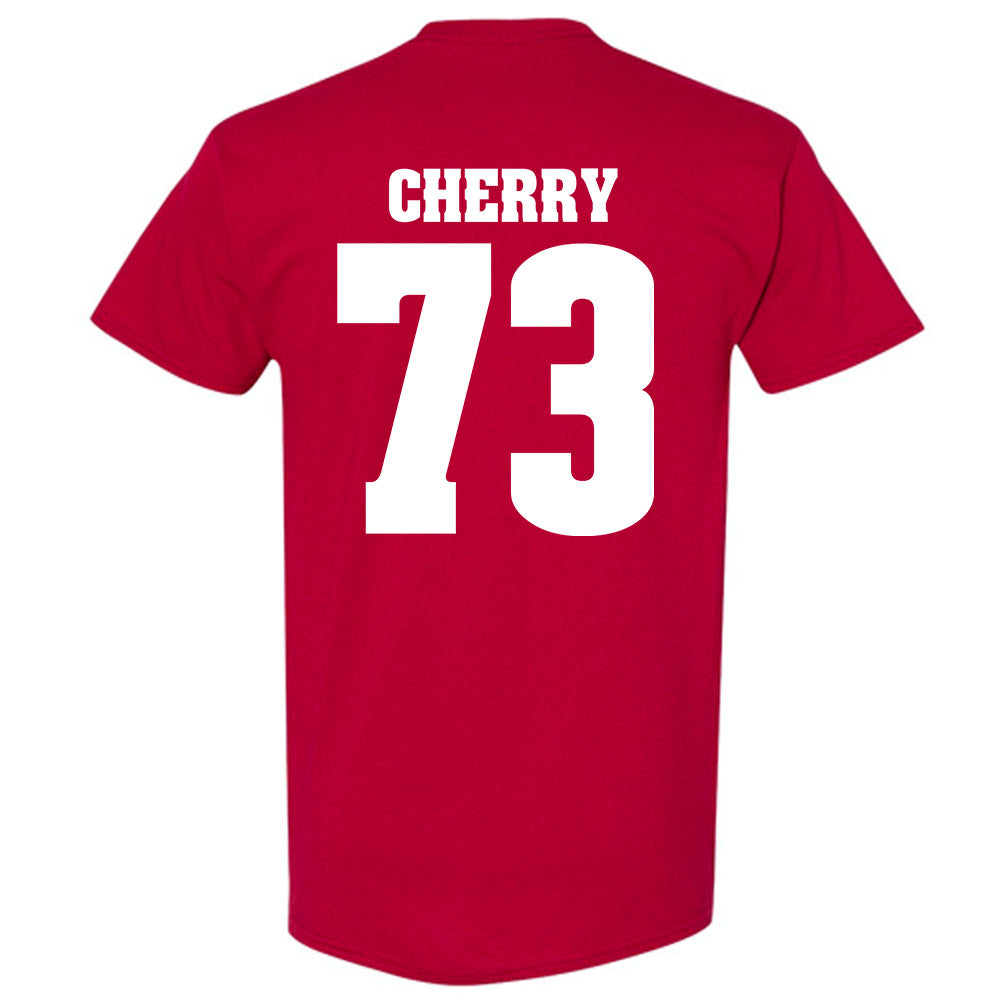 Wisconsin - NCAA Football : Blake Cherry - Sports Shersey T-Shirt-1