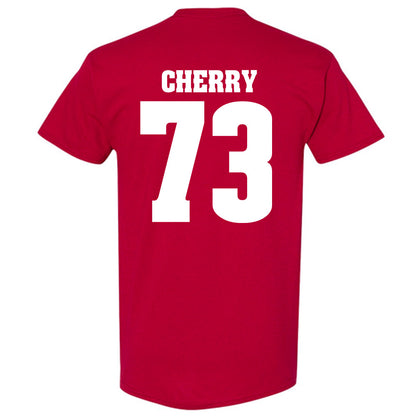 Wisconsin - NCAA Football : Blake Cherry - Sports Shersey T-Shirt-1