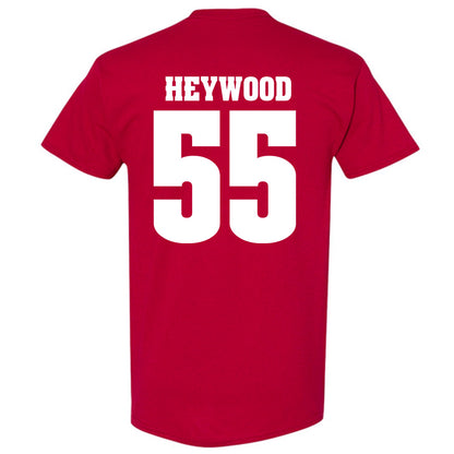 Wisconsin - NCAA Football : Kevin Heywood - Sports Shersey T-Shirt-1