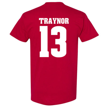 Wisconsin - NCAA Football : Matthew Traynor - Sports Shersey T-Shirt-1