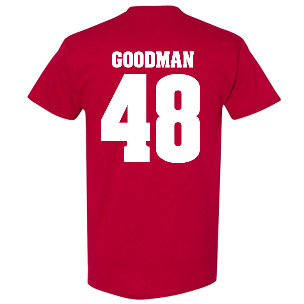 Wisconsin - NCAA Football : Andrew Goodman - Sports Shersey T-Shirt-1
