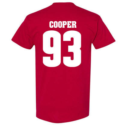 Wisconsin - NCAA Football : DeNigel Cooper - Sports Shersey T-Shirt-1