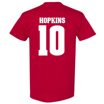 Wisconsin - NCAA Football : Ryan Hopkins - Sports Shersey T-Shirt-1