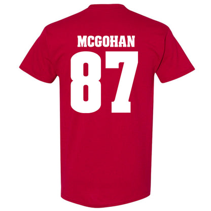 Wisconsin - NCAA Football : Jackson McGohan - Sports Shersey T-Shirt-1