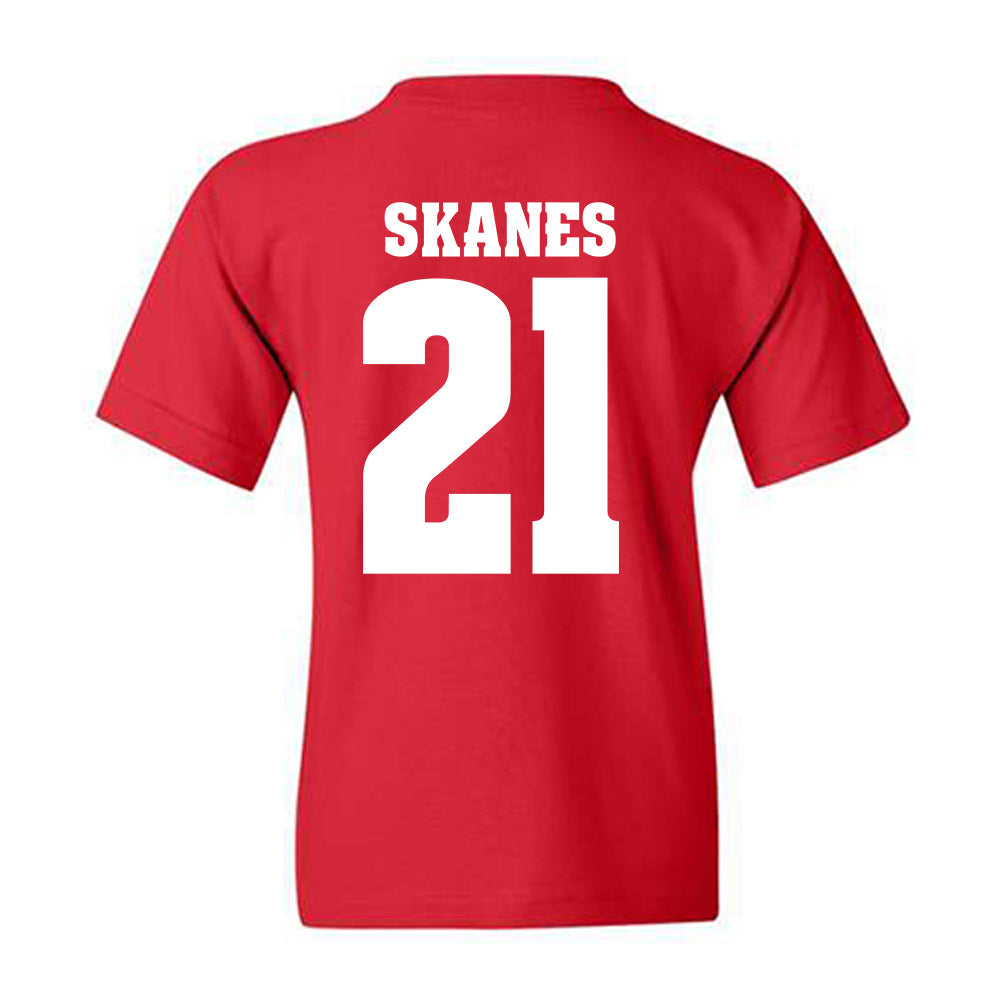 Wisconsin - NCAA Football : Cairo Skanes - Sports Shersey Youth T-Shirt-1