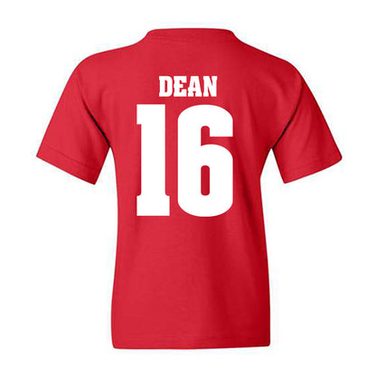 Wisconsin - NCAA Football : Grant Dean - Sports Shersey Youth T-Shirt-1