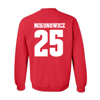 Wisconsin - NCAA Football : Will Mikonowicz - Sports Shersey Crewneck Sweatshirt-1