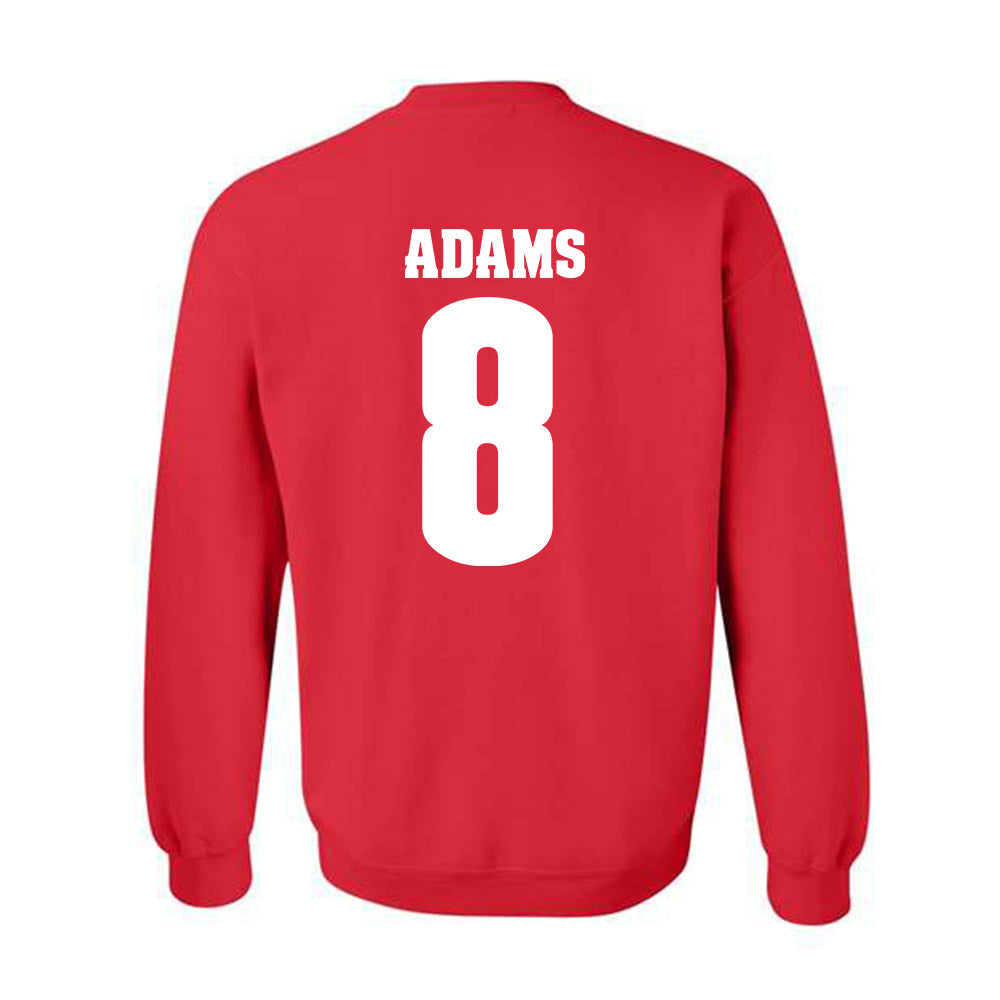 Wisconsin - NCAA Football : Deuce Adams - Sports Shersey Crewneck Sweatshirt-1