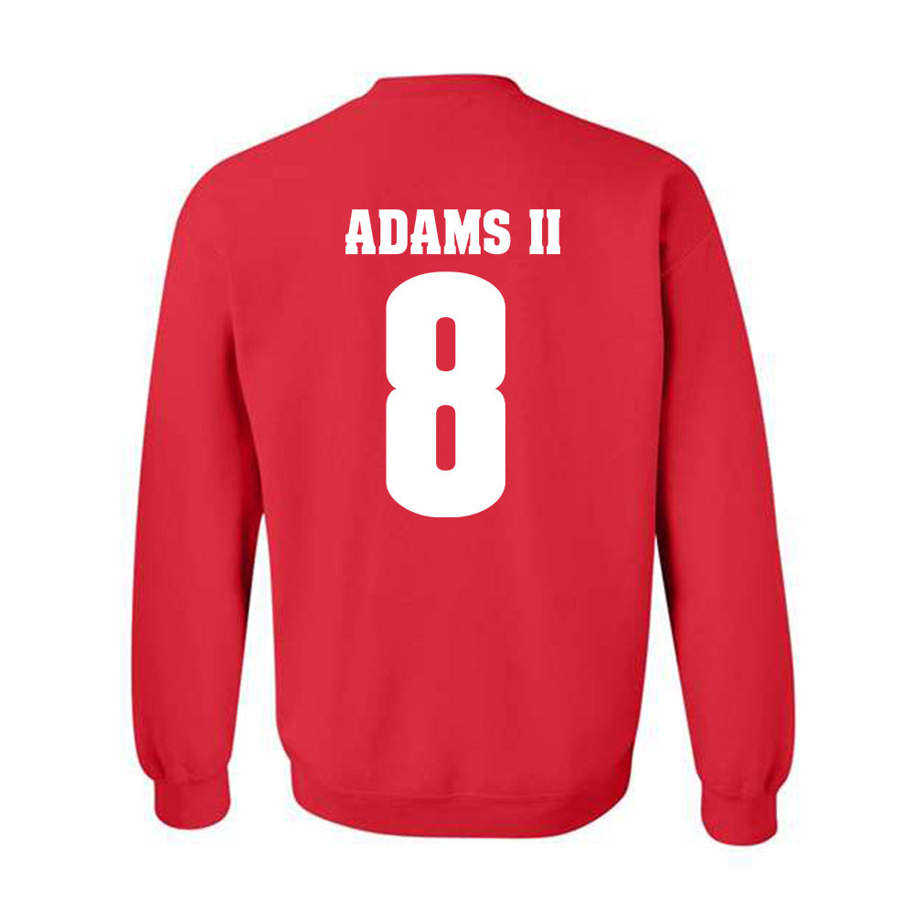 Wisconsin - NCAA Football : Michael Adams II - Sports Shersey Crewneck Sweatshirt-1