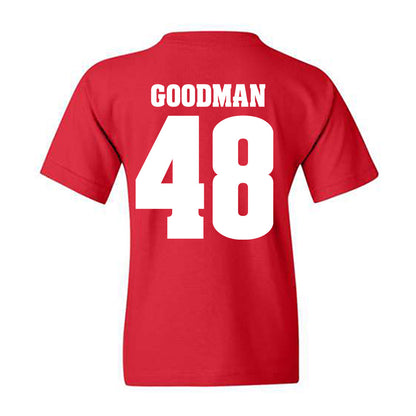 Wisconsin - NCAA Football : Andrew Goodman - Sports Shersey Youth T-Shirt-1