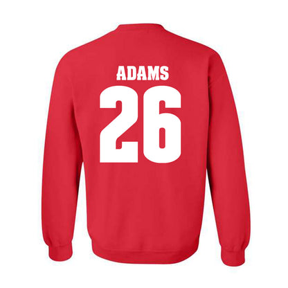 Wisconsin - NCAA Football : Eli Adams - Sports Shersey Crewneck Sweatshirt-1