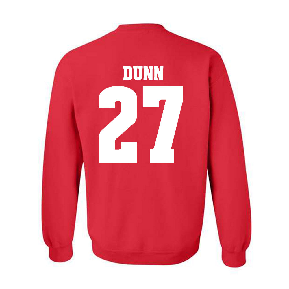 Wisconsin - NCAA Football : Raphael Dunn - Sports Shersey Crewneck Sweatshirt-1