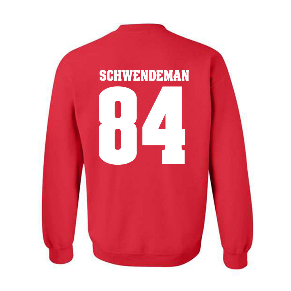 Wisconsin - NCAA Football : Ryan Schwendeman - Sports Shersey Crewneck Sweatshirt-1