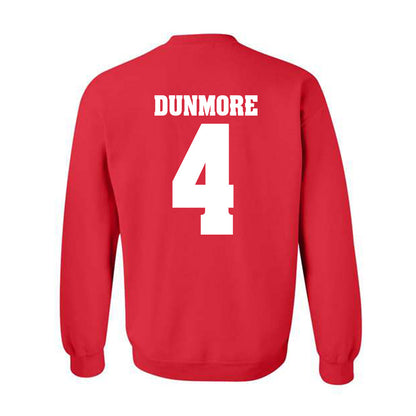 Wisconsin - NCAA Football : Donovan Dunmore - Sports Shersey Crewneck Sweatshirt-1