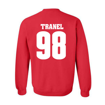 Wisconsin - NCAA Football : Ethan Tranel - Sports Shersey Crewneck Sweatshirt-1
