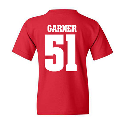 Wisconsin - NCAA Football : Micheal Garner - Sports Shersey Youth T-Shirt-1