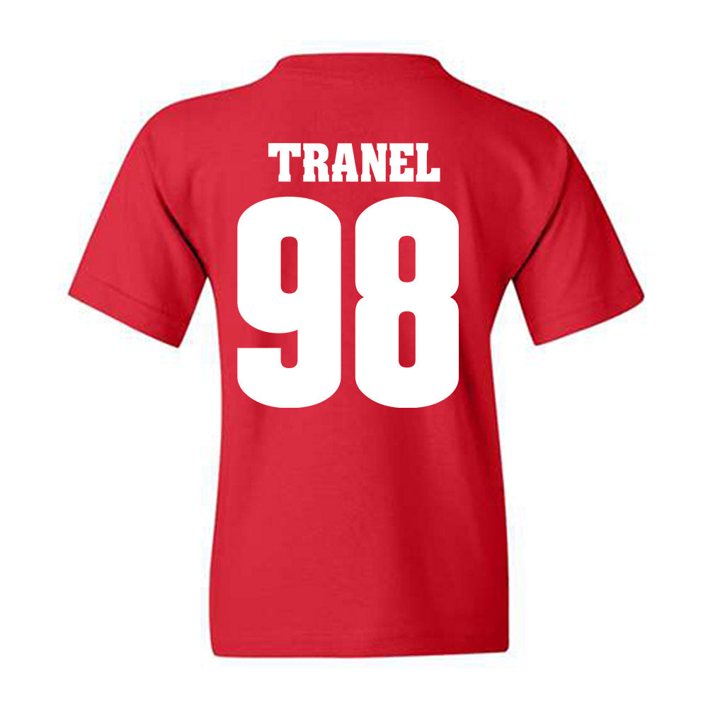 Wisconsin - NCAA Football : Ethan Tranel - Sports Shersey Youth T-Shirt-1