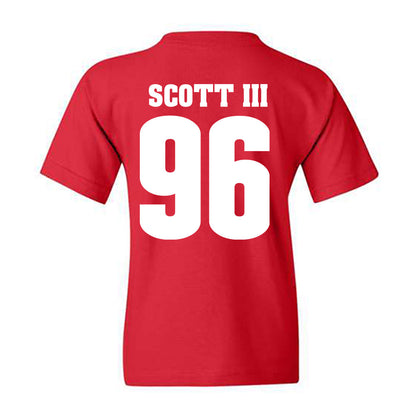 Wisconsin - NCAA Football : Arthur Scott III - Sports Shersey Youth T-Shirt-1